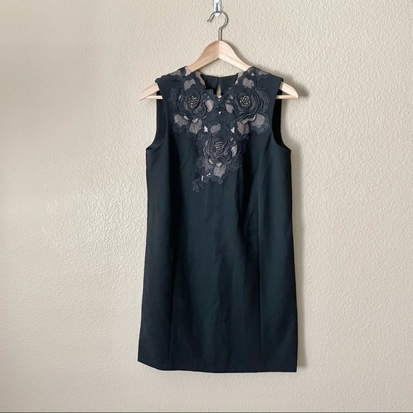 BCBGMaxAzria | Valentine Lace Appliqué Mini Dress - Picture 3 of 7